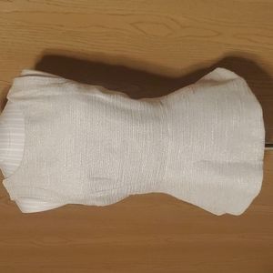 Banana Republic Metallic Linen top ♡ Sz 12 (fits like a 10)